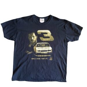Vintage Dale Earnhardt NASCAR Chase Authentics T-Shirt - Size XL - Double Sided